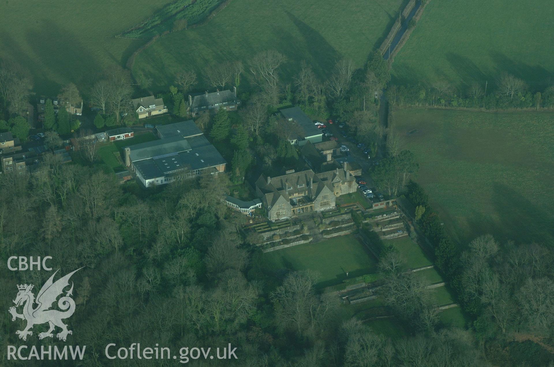 RCAHMW colour oblique aerial photograph of Craig-y-parc taken on 13/01/2005 by Toby Driver