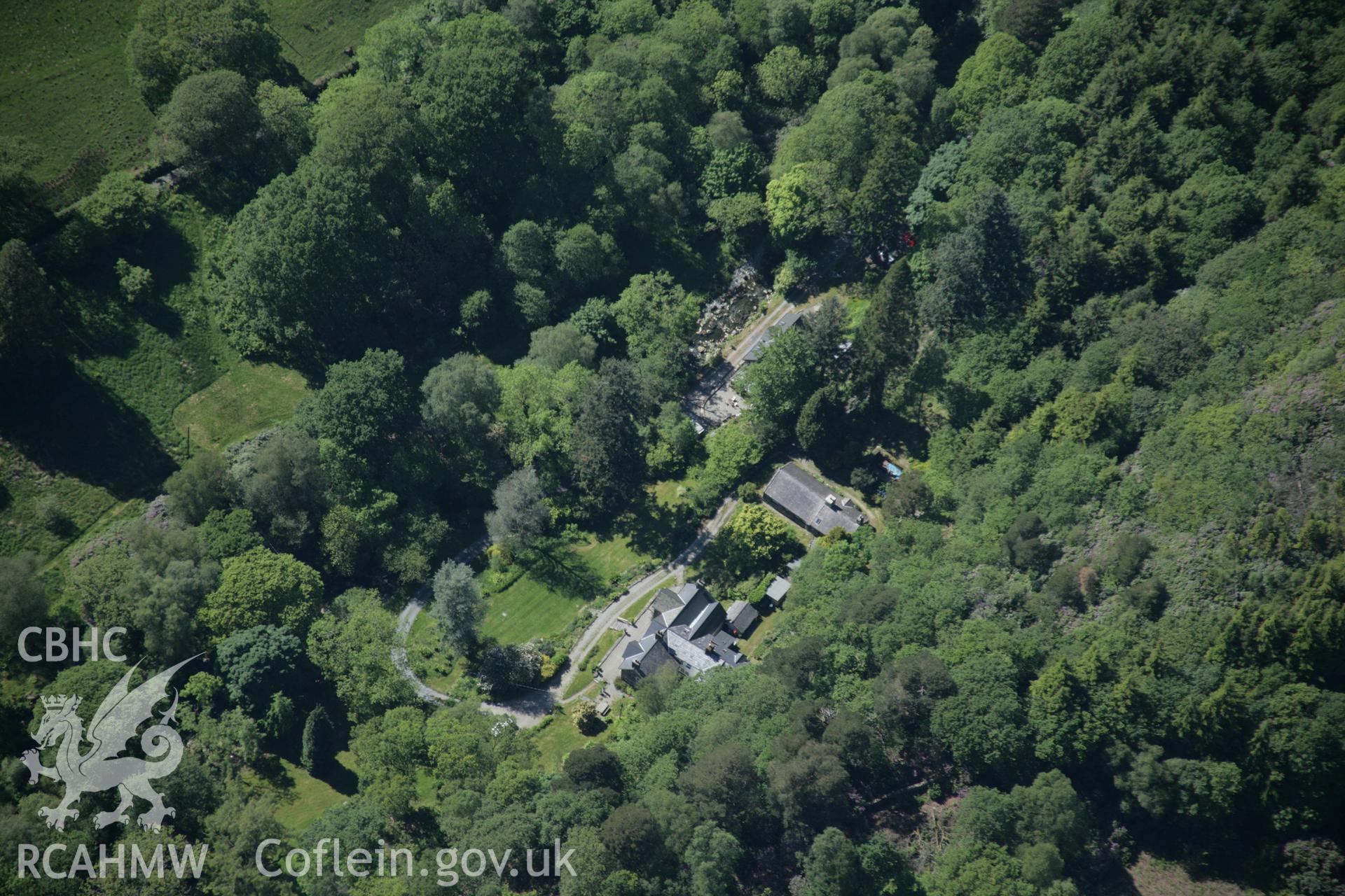 RCAHMW digital colour oblique photograph of Hafod Tan-y-Graig viewed from the east. Taken on 08/06/2005 by T.G. Driver.