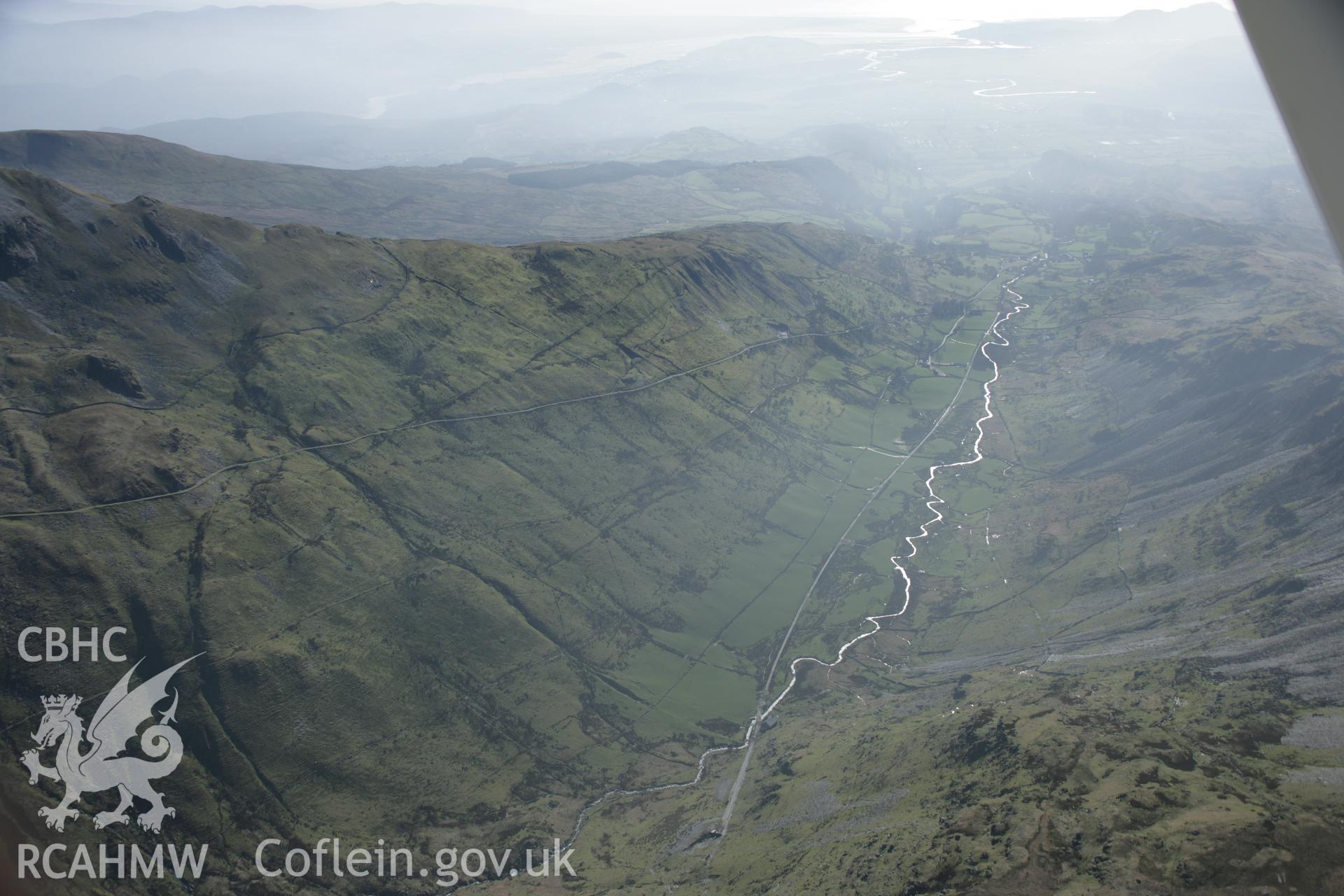 RCAHMW digital colour oblique photograph of Croesor Tramway. Taken on 20/03/2005 by T.G. Driver.