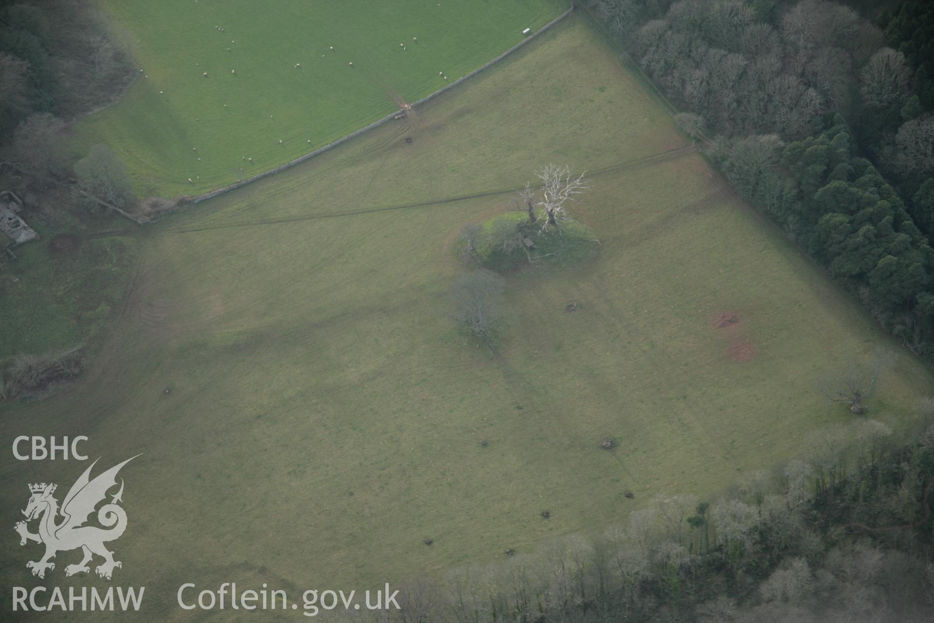 RCAHMW digital colour oblique photograph of Bryn-yr-Hen Bobl Chambered Tomb. Taken on 20/03/2005 by T.G. Driver.