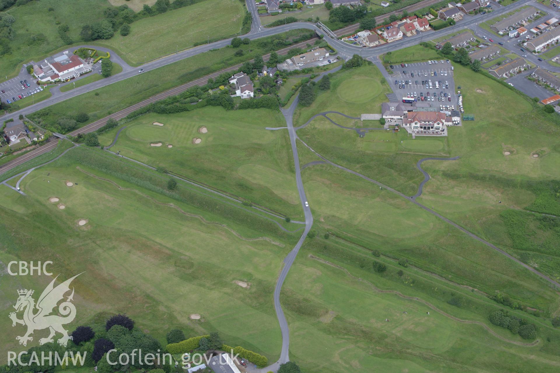 RCAHMW colour oblique photograph of Stanley Pit Tramway. Taken by Toby Driver on 20/06/2008.