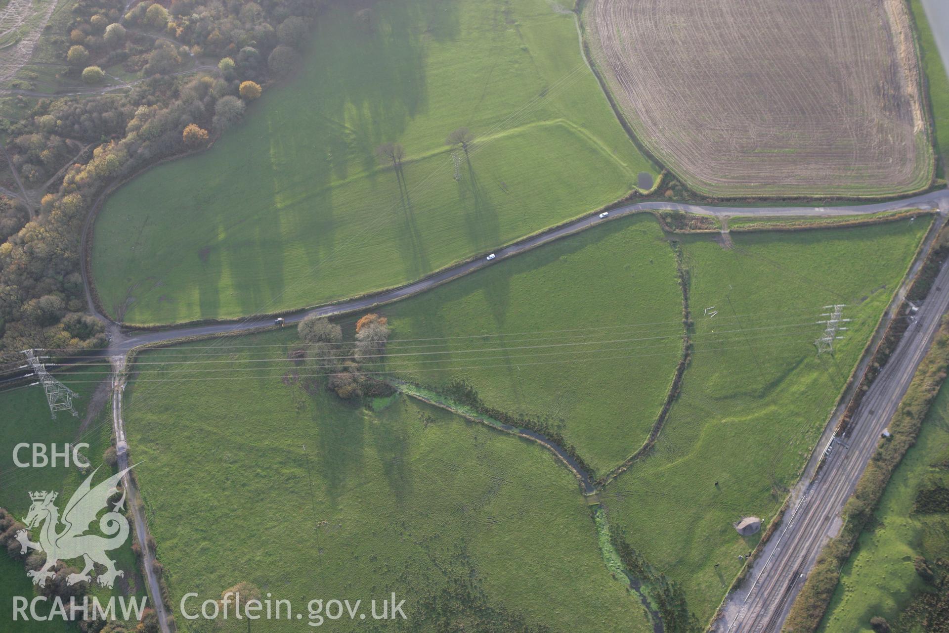 RCAHMW colour oblique photograph of Stormy Field System. Taken by Toby Driver on 12/11/2008.