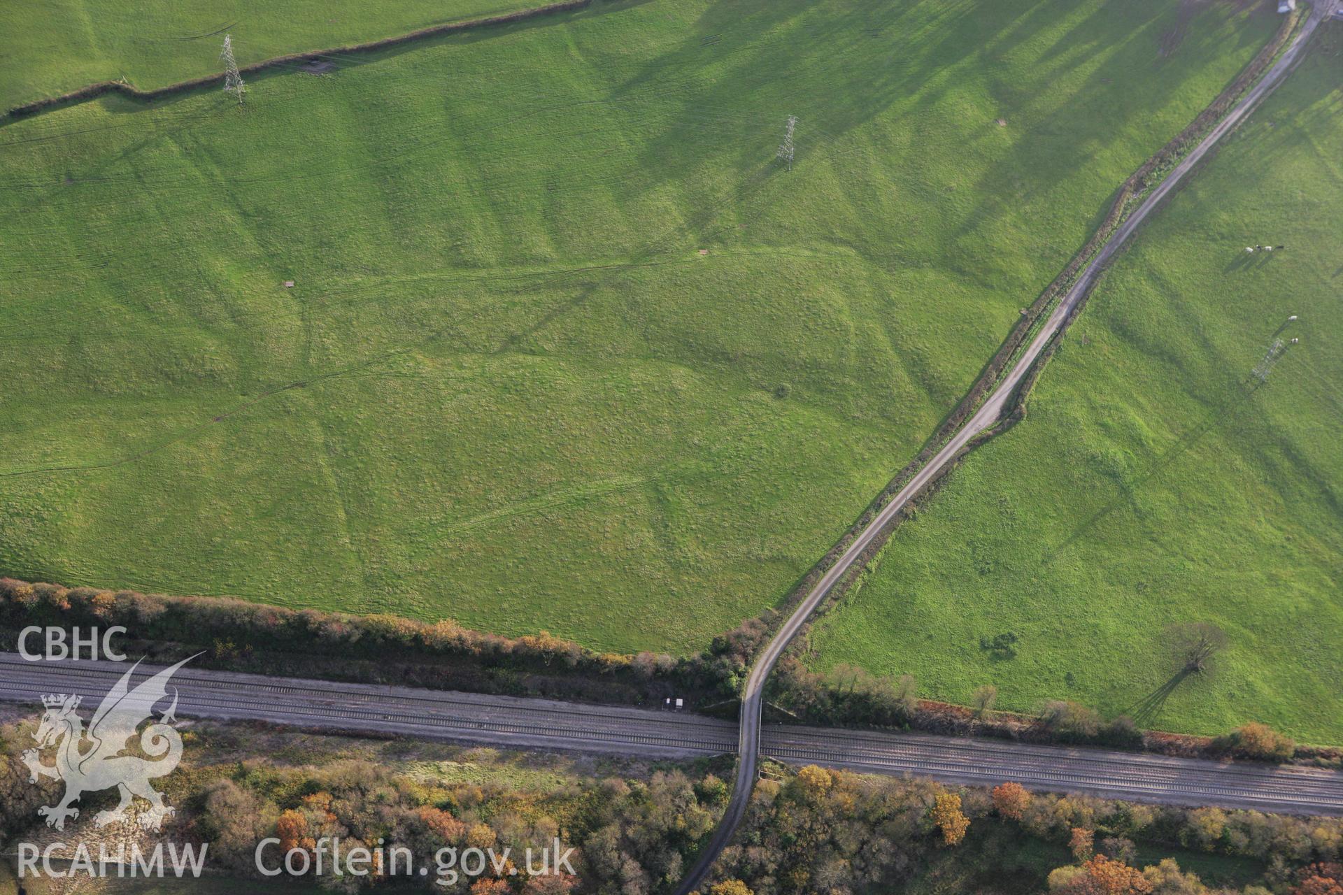 RCAHMW colour oblique photograph of Stormy Grange. Taken by Toby Driver on 12/11/2008.