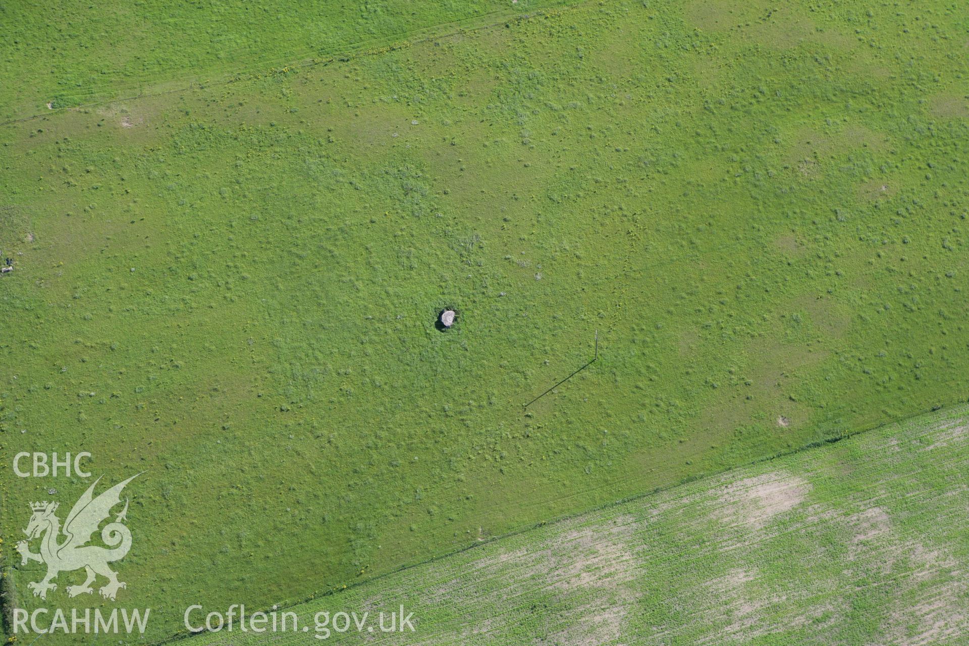 RCAHMW colour oblique aerial photograph of Devil's Quoit. Taken on 30 July 2007 by Toby Driver