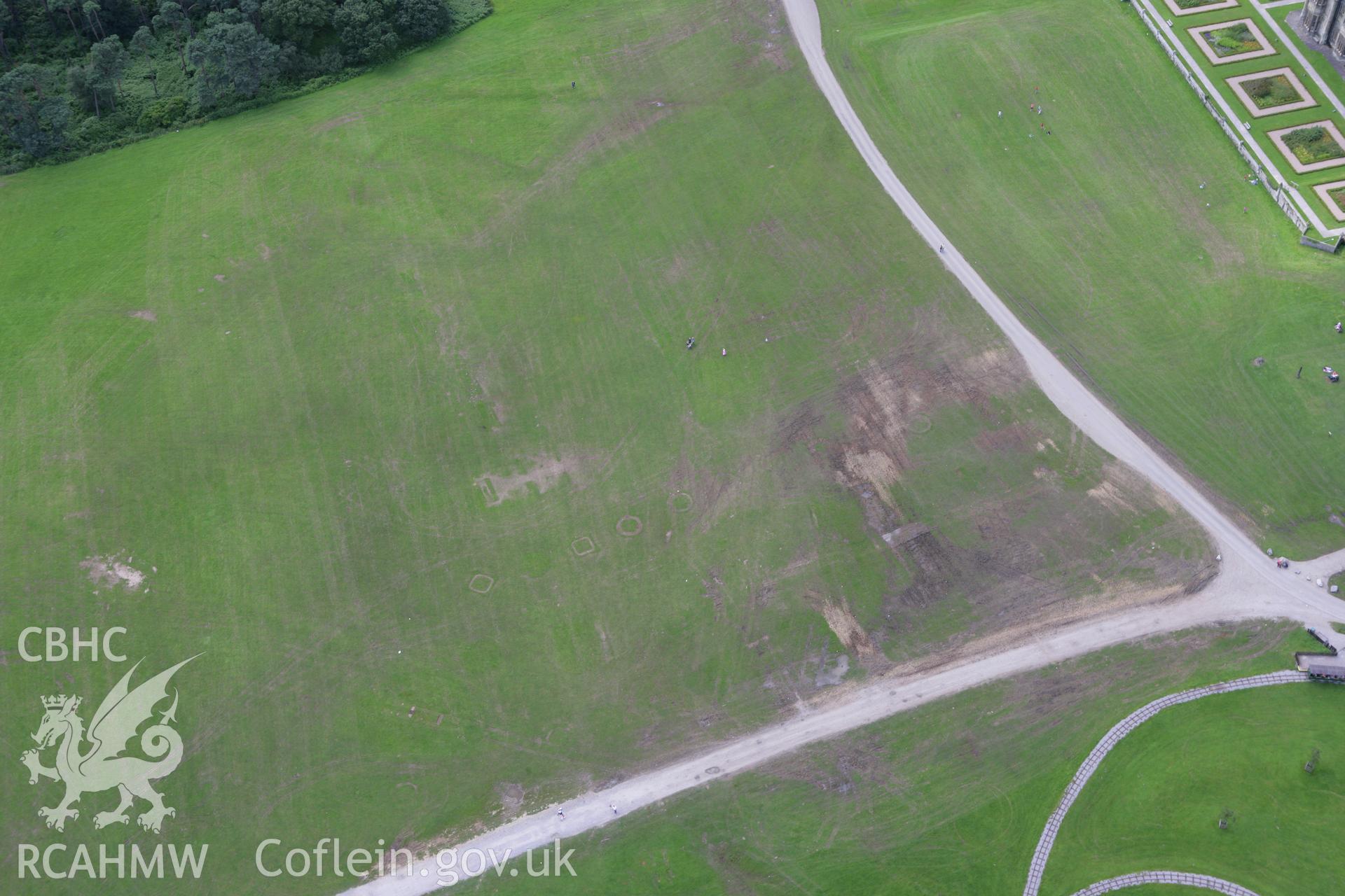 RCAHMW colour oblique aerial photograph of Margam Park Enclosure. Taken on 30 July 2007 by Toby Driver