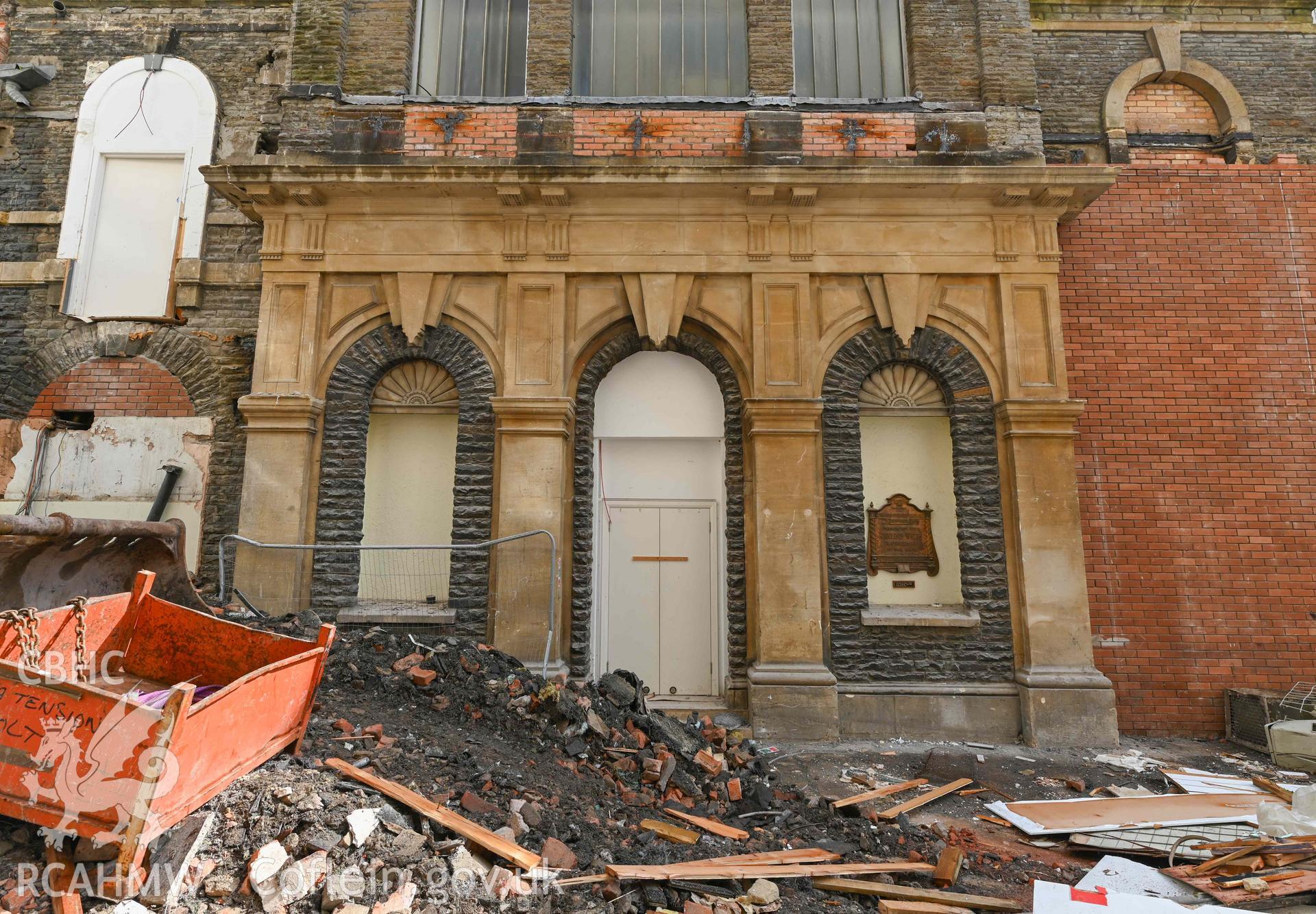 Bethany English Baptist Chapel - Ground floor view of the front of the chapel, taken from South-West