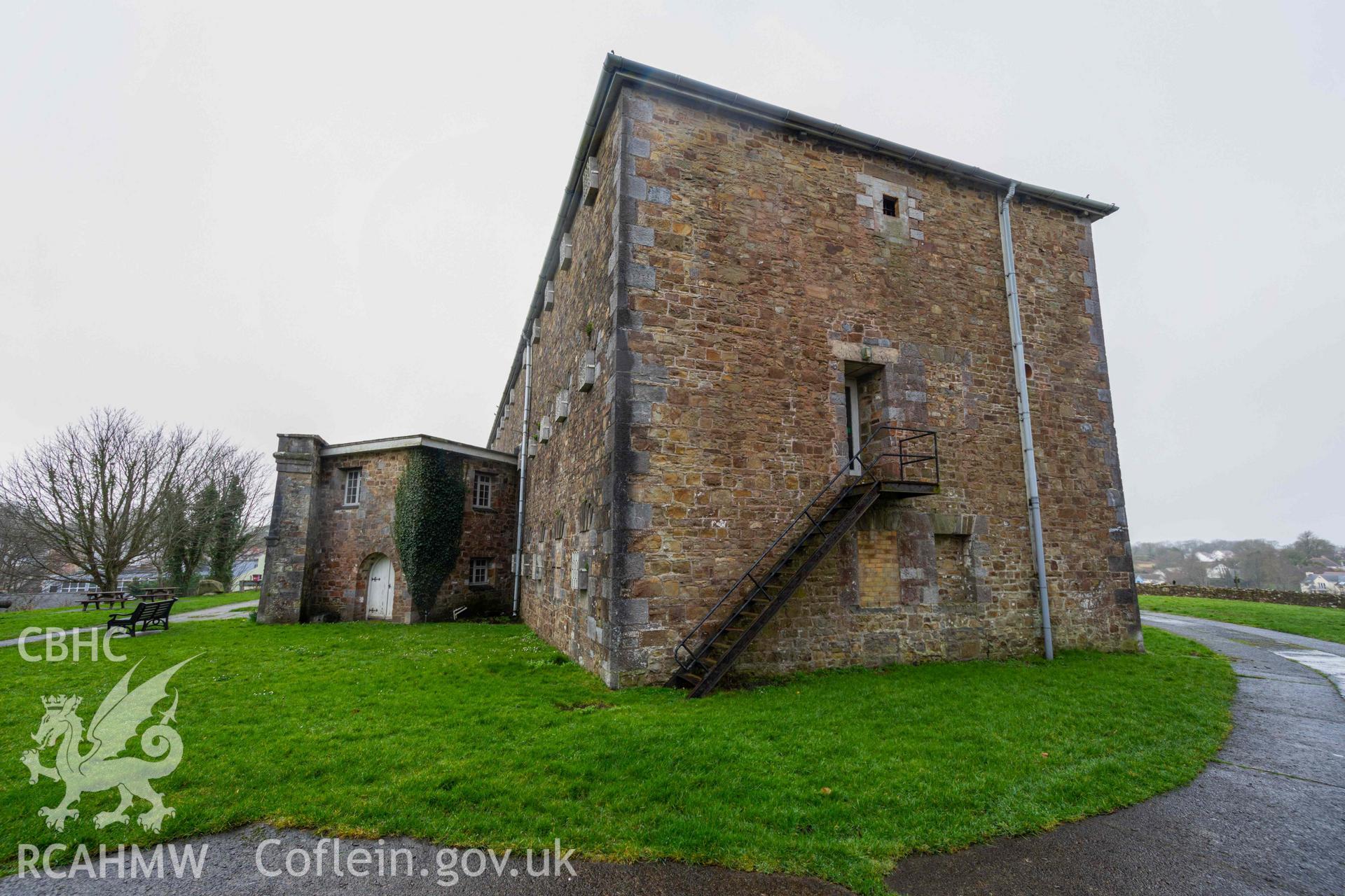 Gaol (Former) - View of the side of the building, taken from East