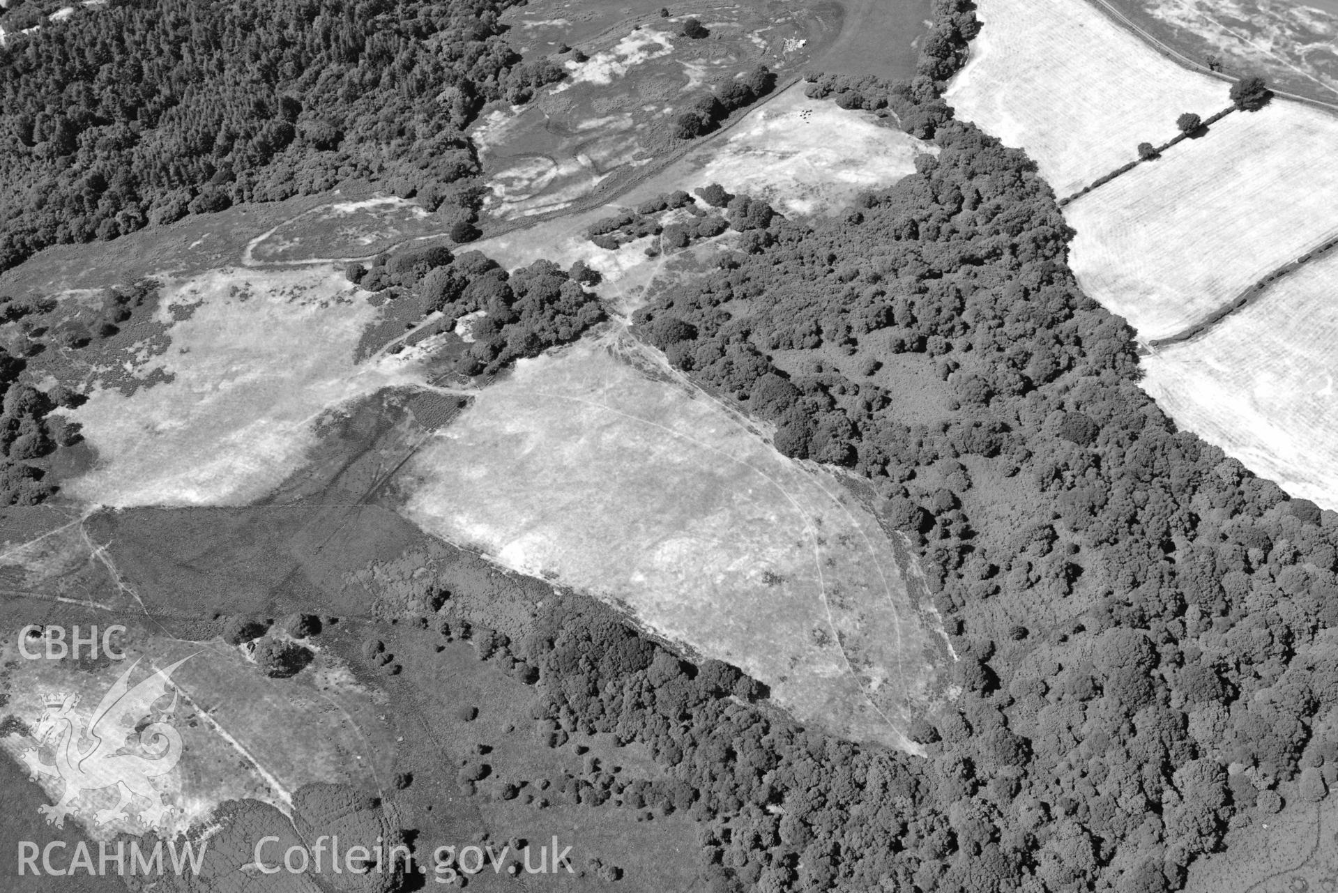 RCAHMW colour oblique aerial photograph of  Bola'r allt goch taken on 9 July 2018 by Toby Driver