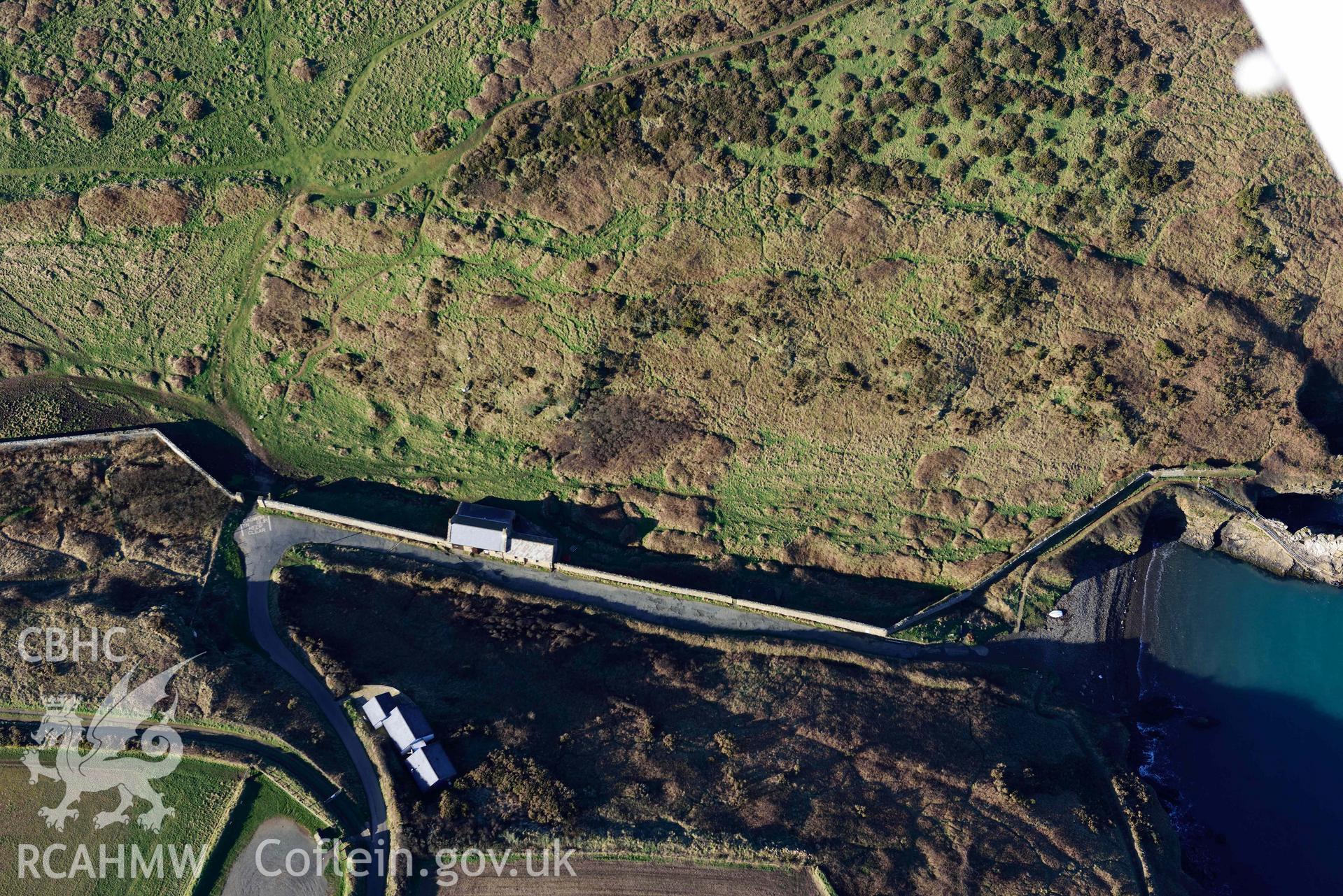 Aerial photo of Deer Park.  Aerial reconnaissance survey for the CHERISH Project. Crown Copyright: CHERISH PROJECT 2018. Produced with EU funds through the Ireland Wales Co-operation Programme 2014-2020. All material made freely available through the Open Government Licence.