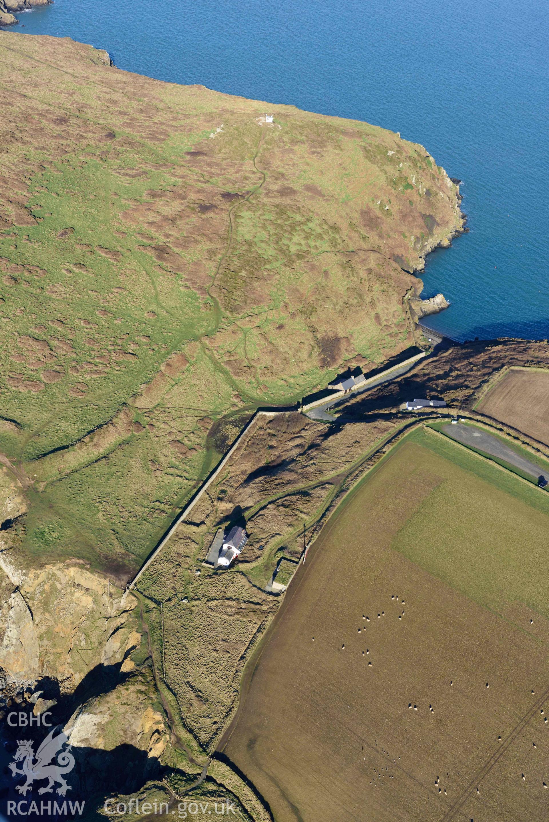 Aerial photo of Deer Park.  Aerial reconnaissance survey for the CHERISH Project. Crown Copyright: CHERISH PROJECT 2018. Produced with EU funds through the Ireland Wales Co-operation Programme 2014-2020. All material made freely available through the Open Government Licence.