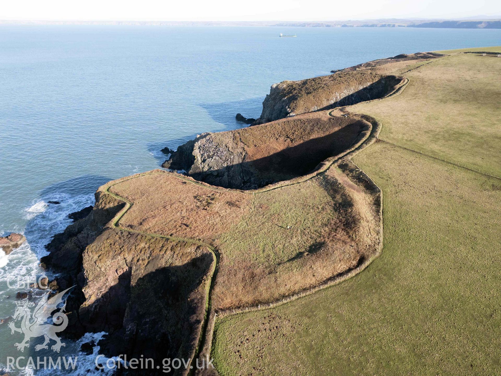 Mill Haven Rath; Mini 3 drone photograph from south-west