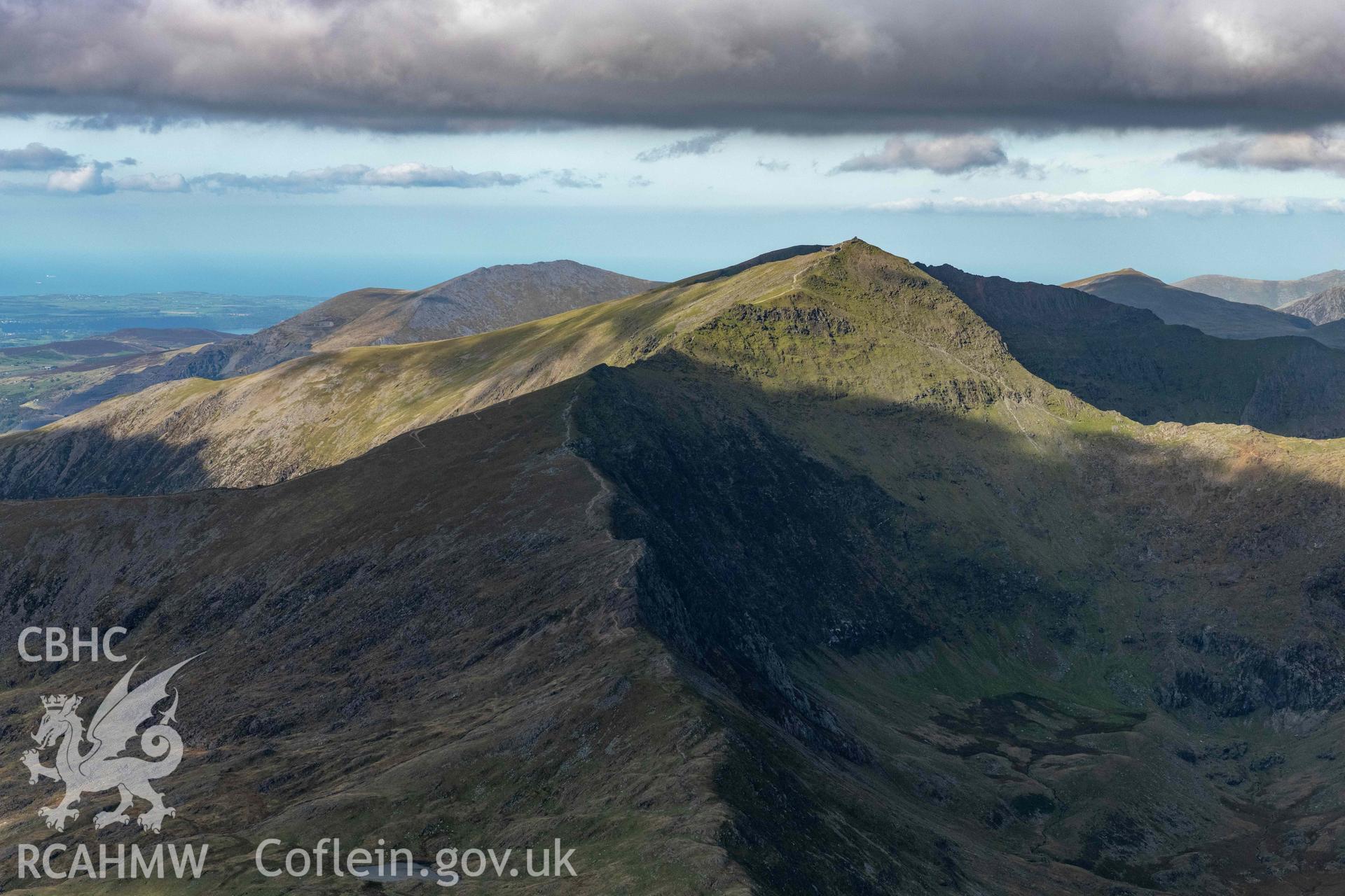 Snowdon/Y Wyddfa, looking north towards summit