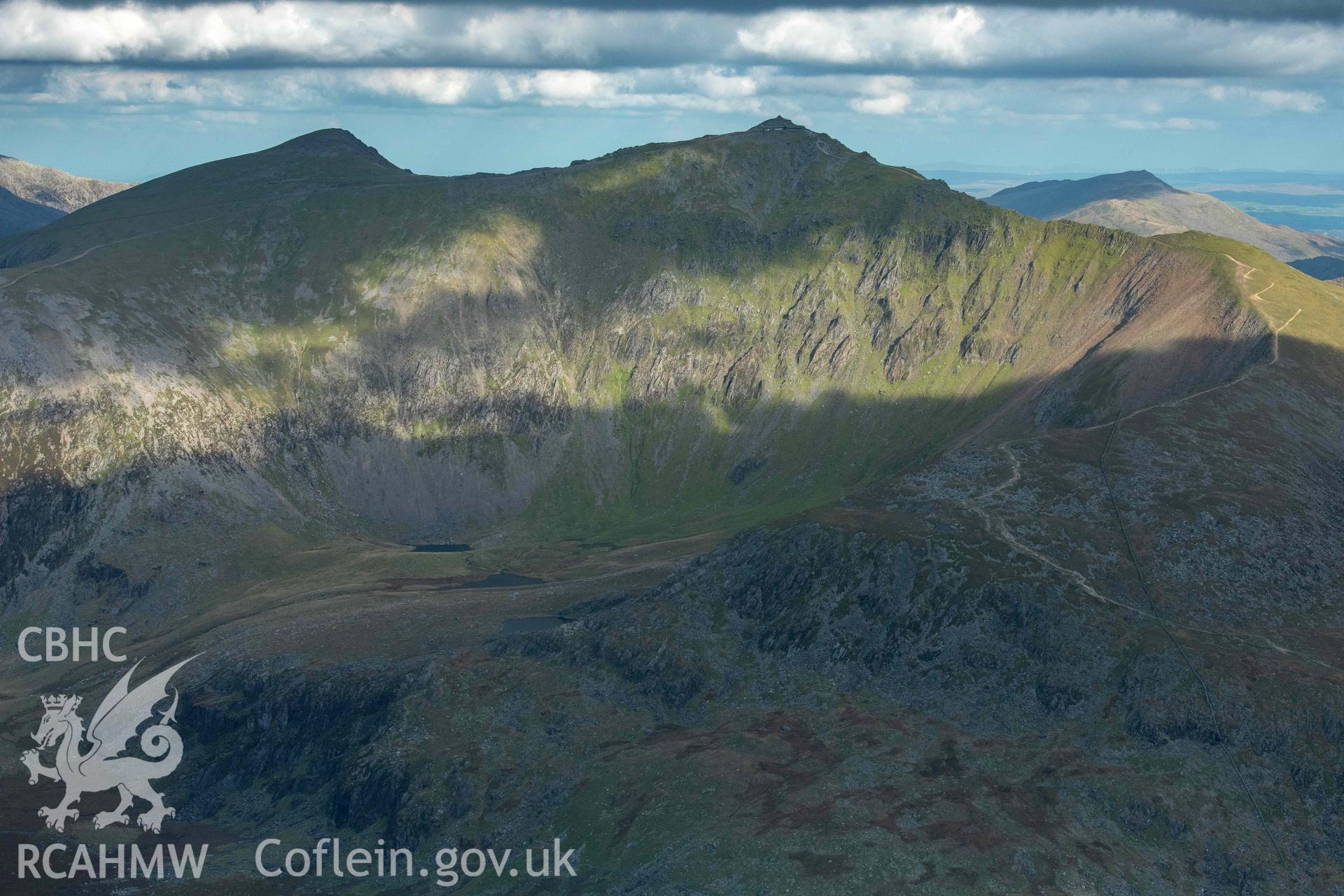 Snowdon/Y Wyddfa, Hafod Eryri summit station from west