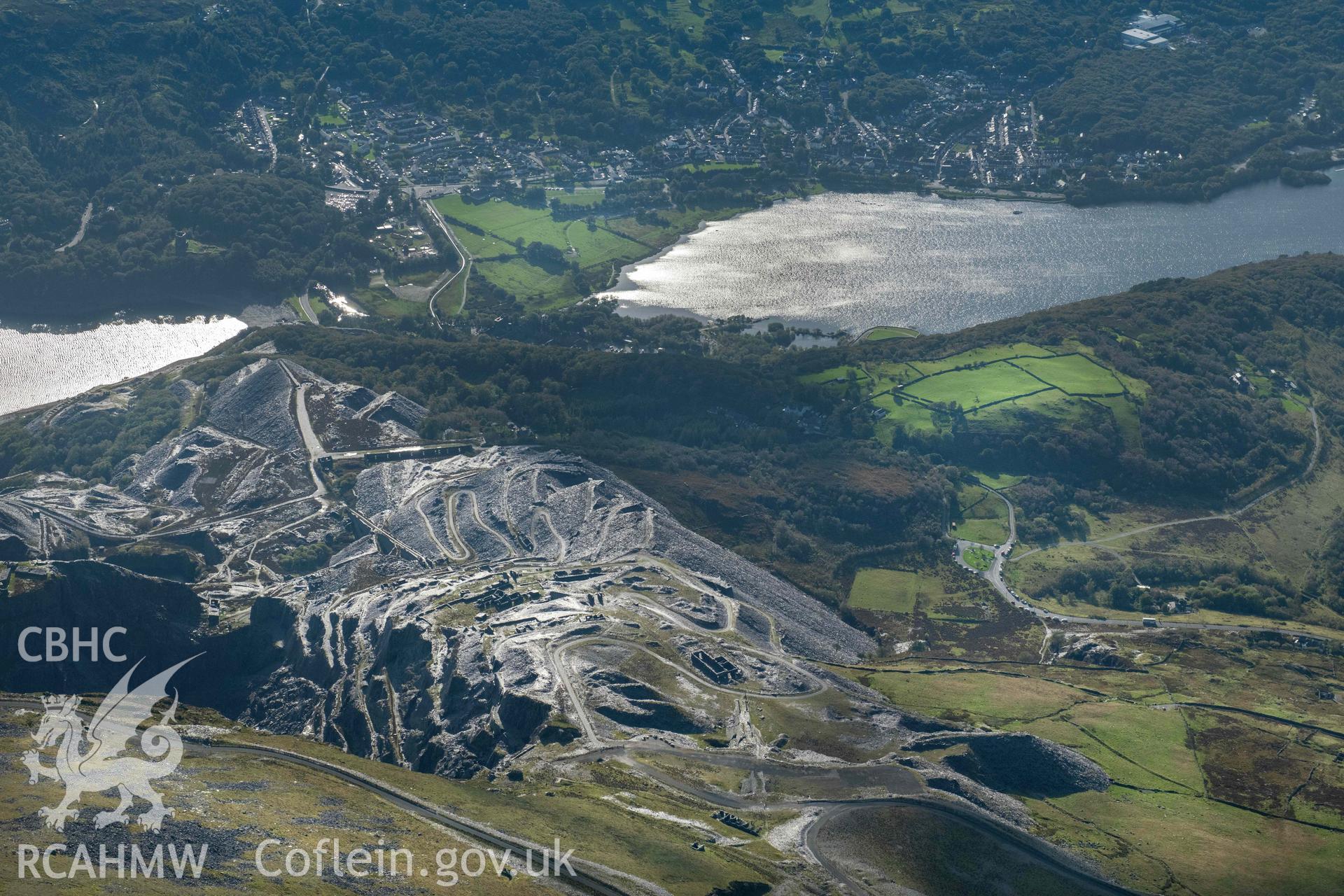 Raven Rock Slate Quarry, view from east