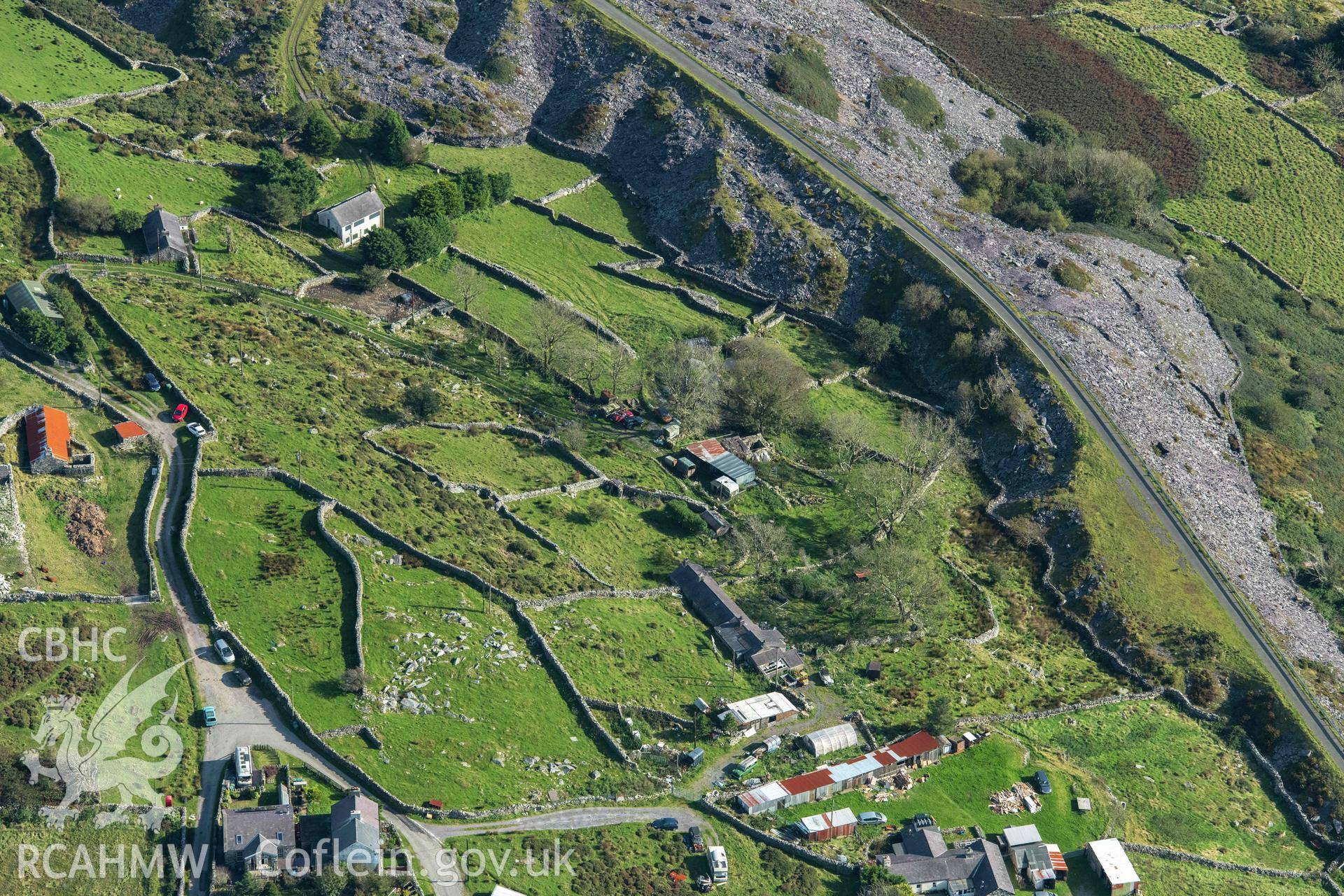 Cilgwyn village, from north