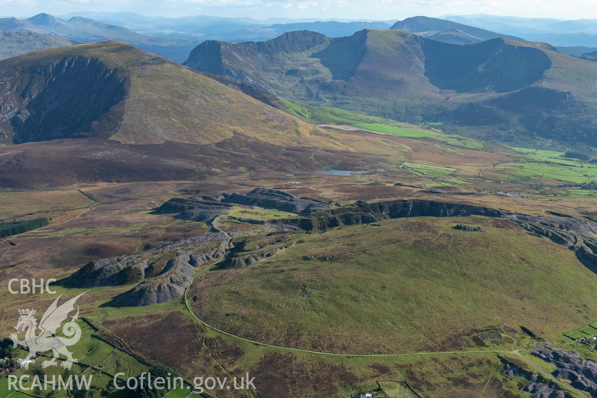 Alexandra Quarry, landscape view from north-west