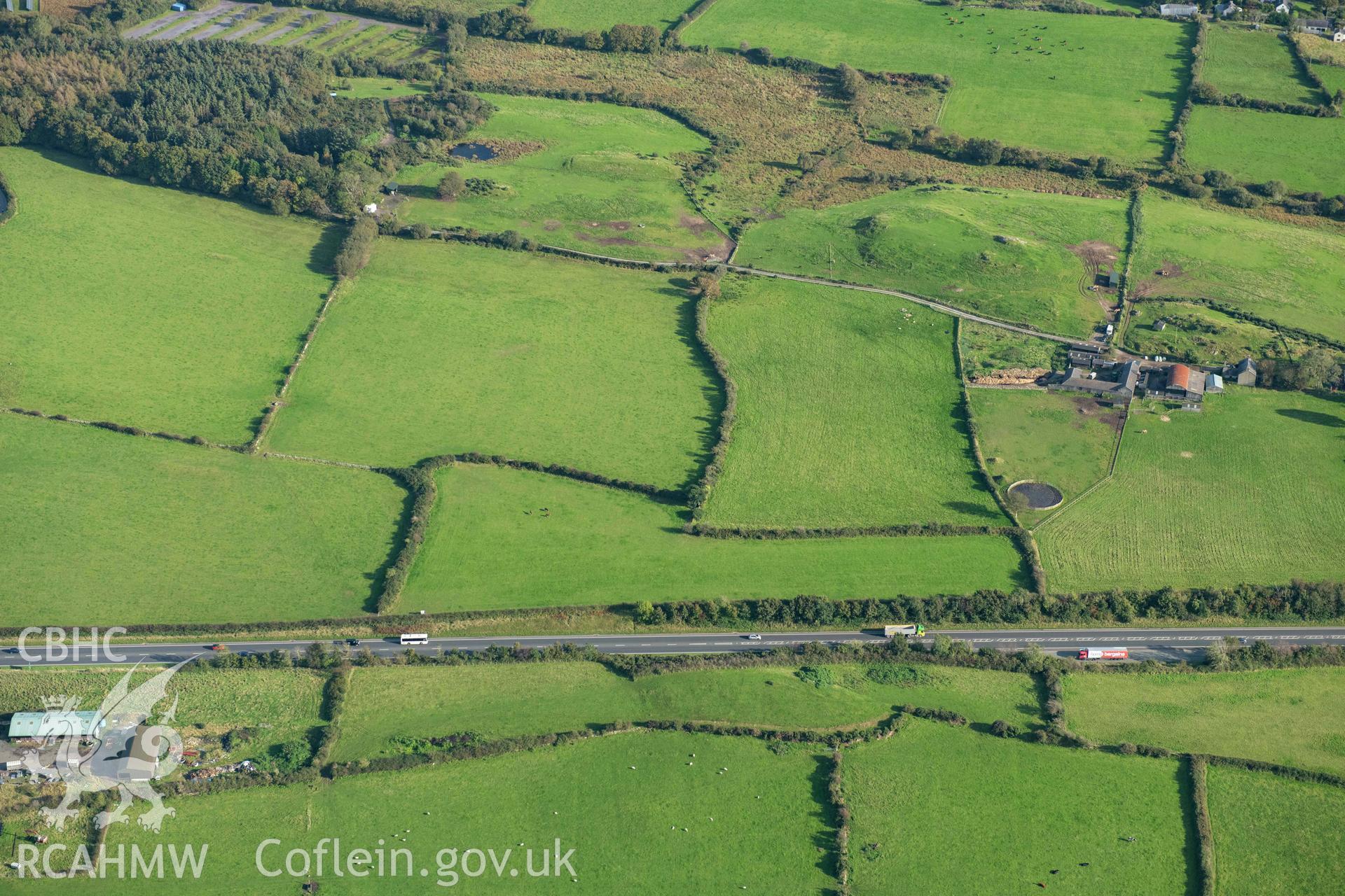 Bush Farm Roman fort, south-western part