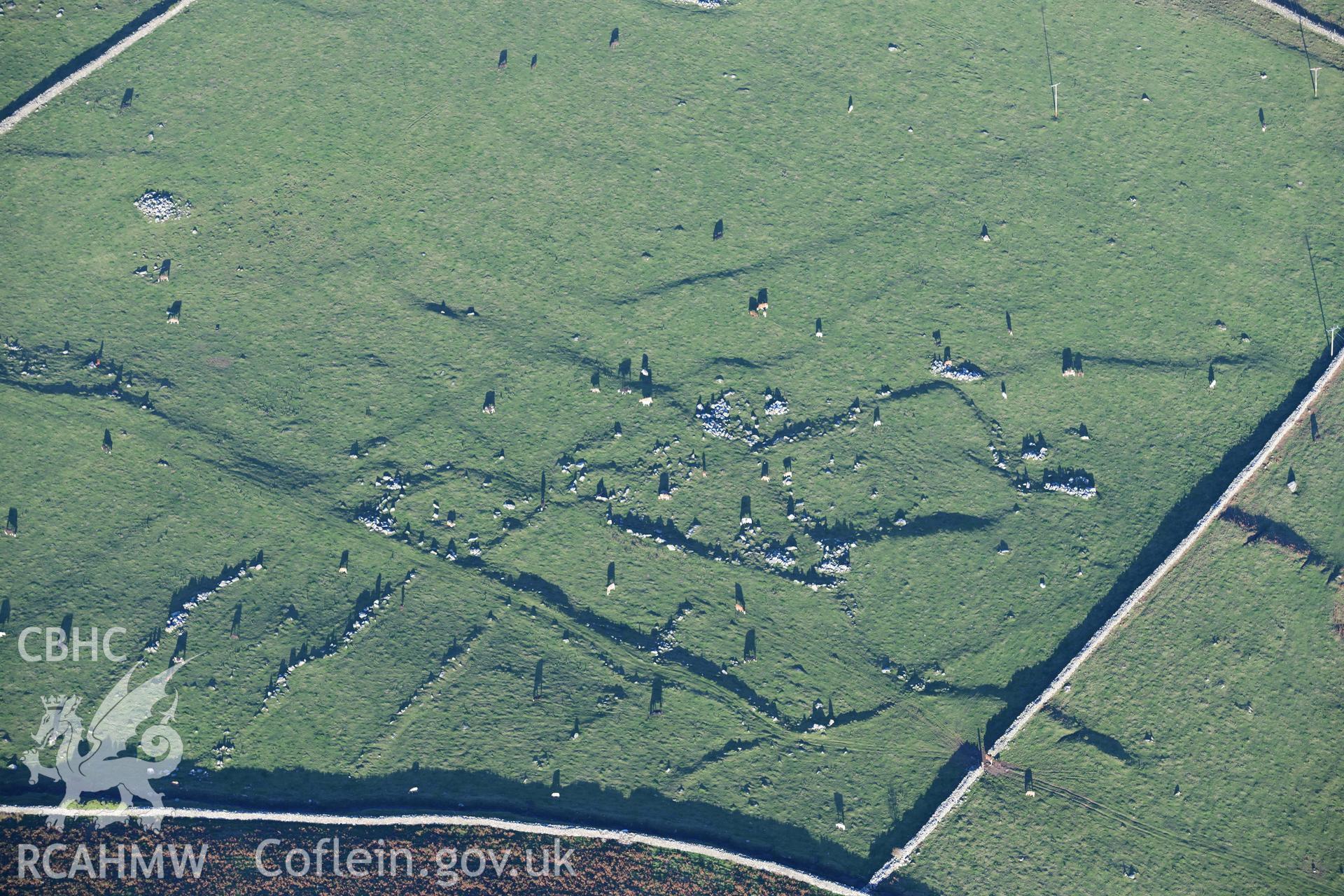 Hut circle settlement and field system at Pen-y-caerau