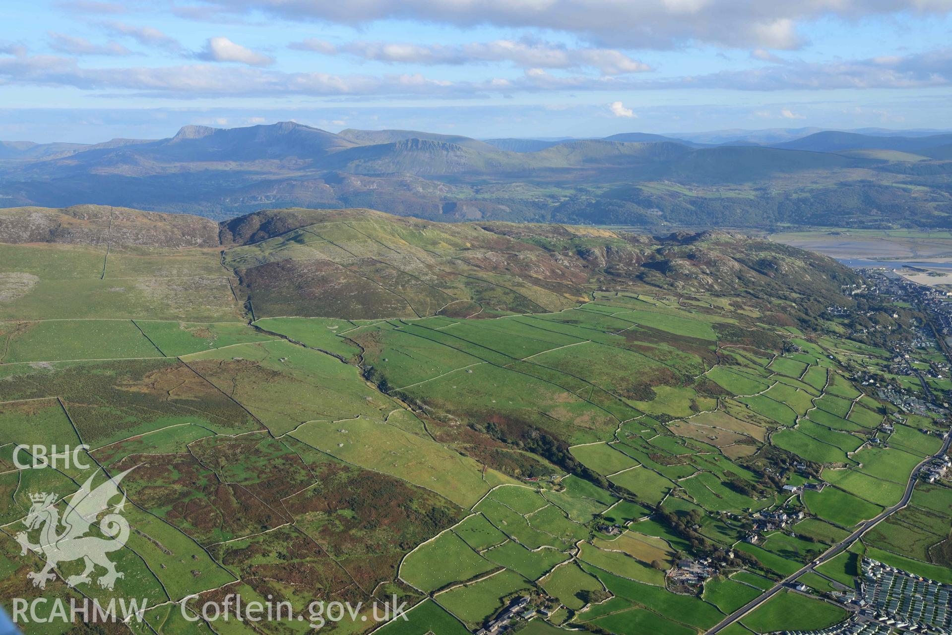 Hendre Coed Uchaf, farming landscape above Barmouth