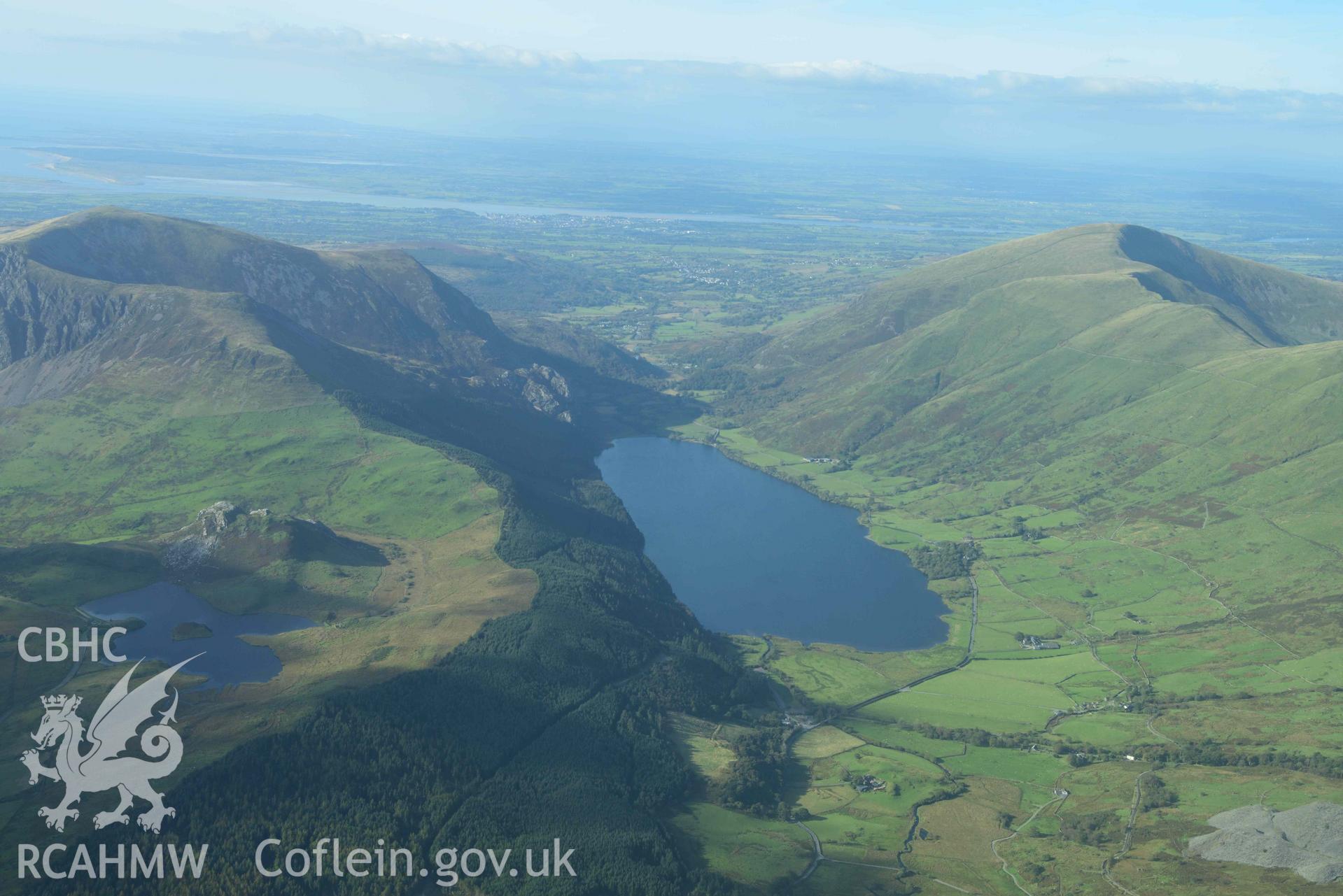 Llyn Cwellyn reservoir, view from south