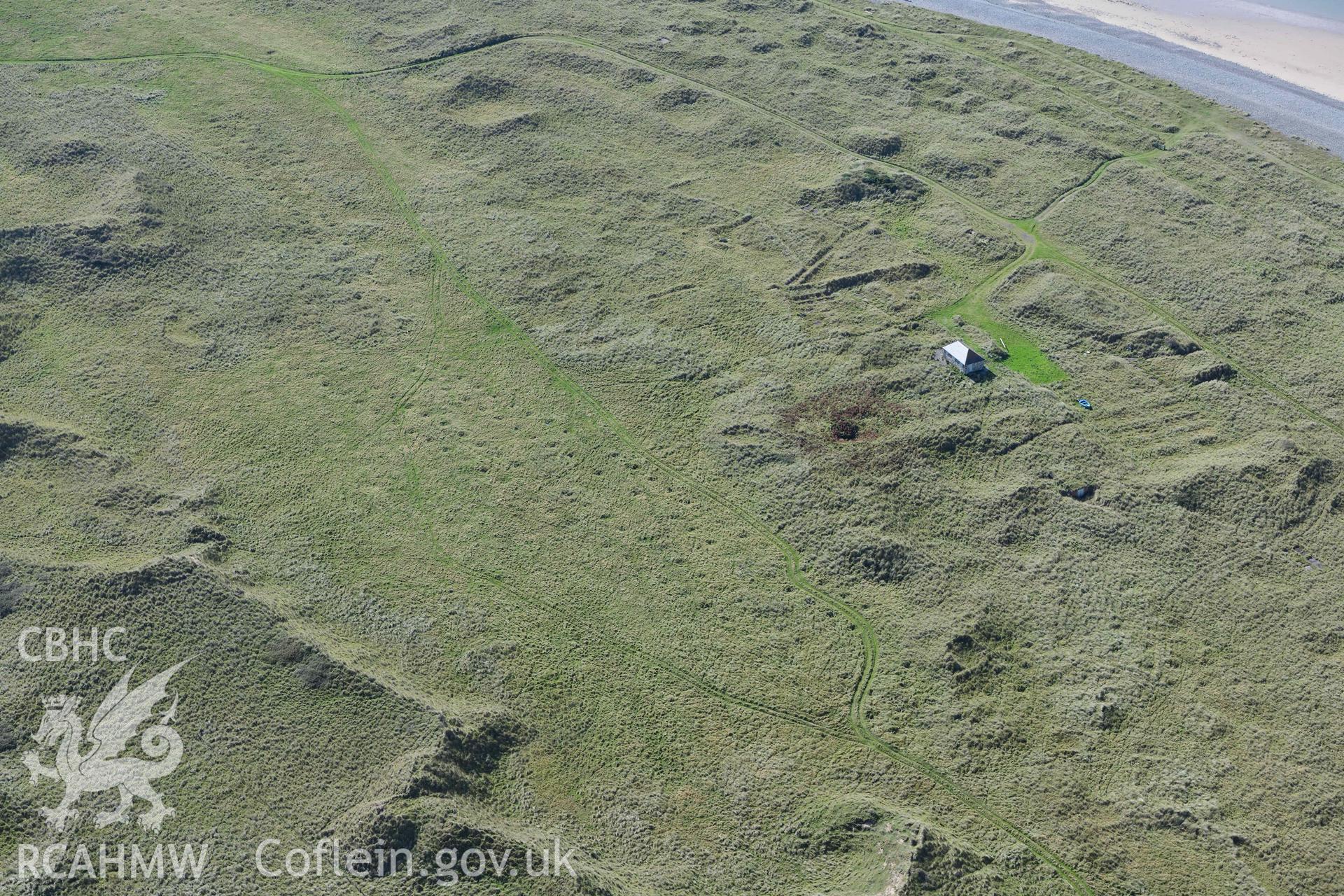 Llandwrog airfield, minefield