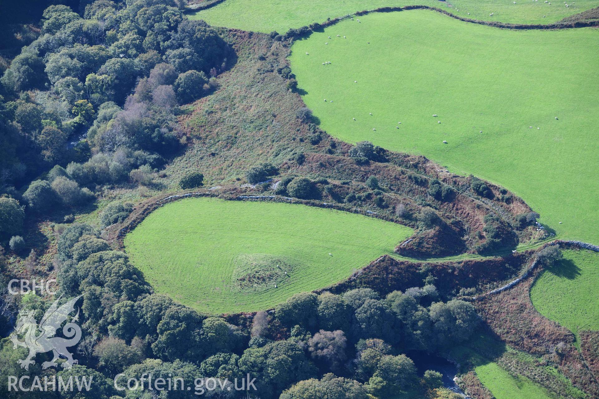 Craig y Dinas camp, hillfort