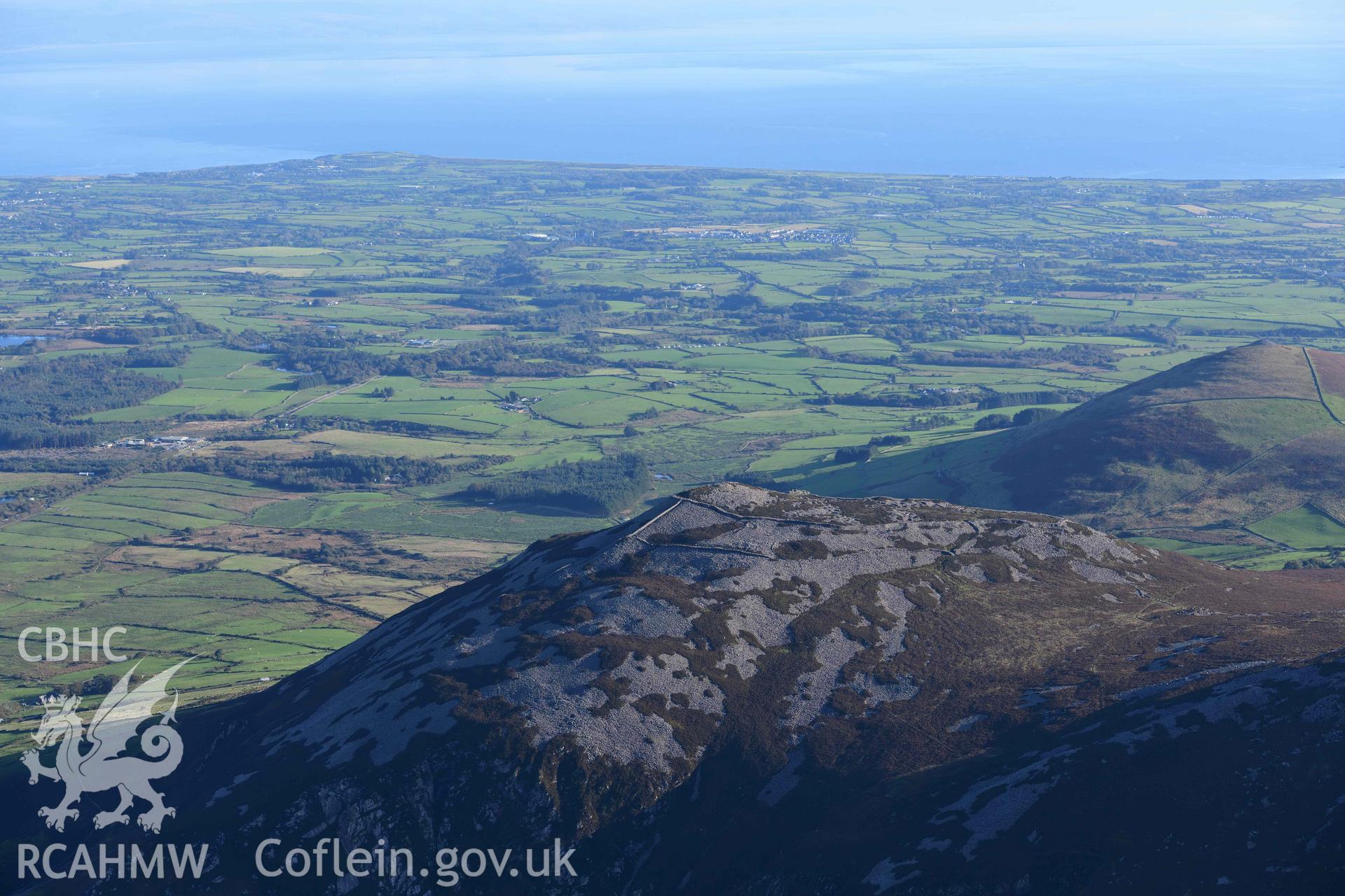 Tre'r Ceiri hillfort, in evening light