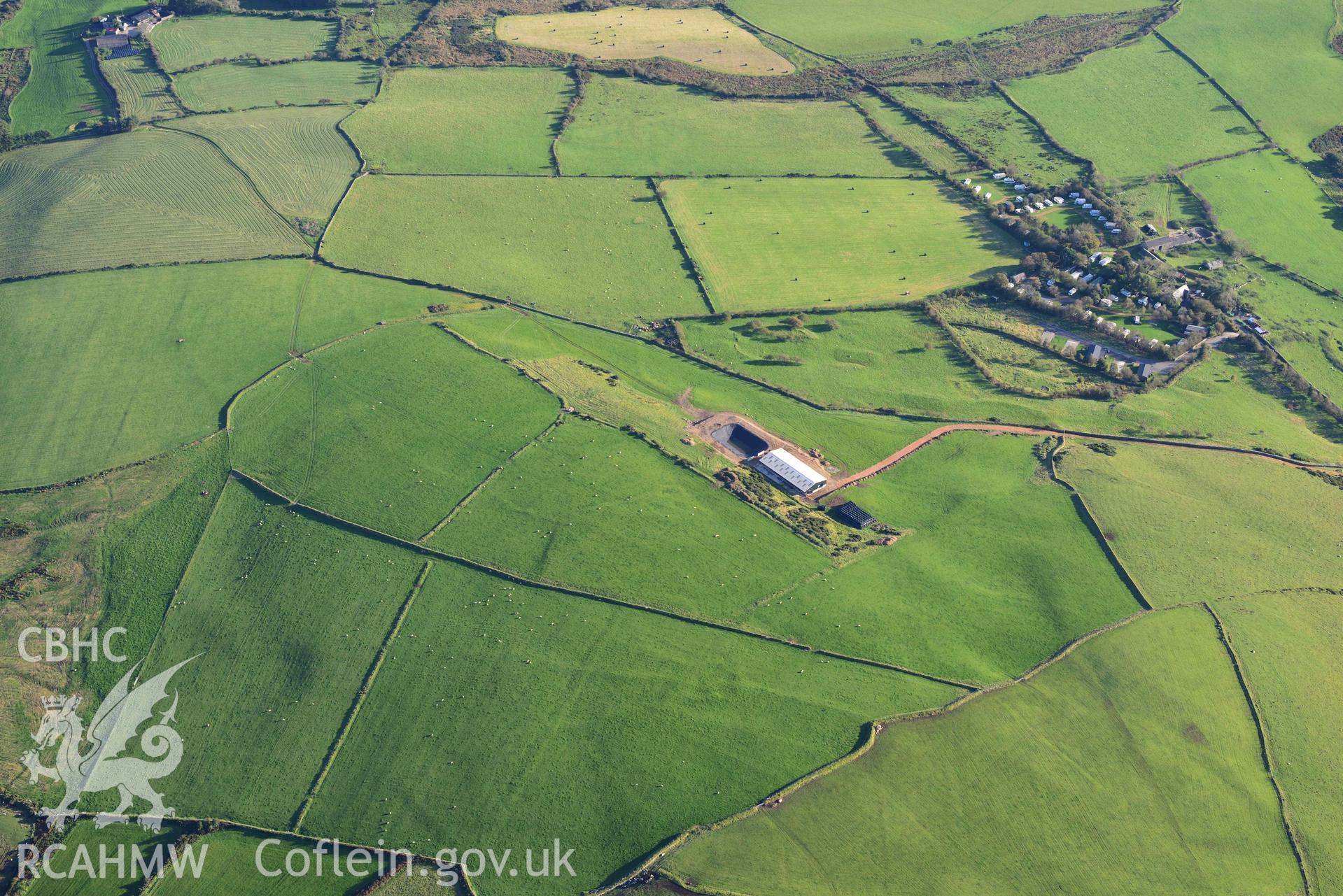 Moel Gwynus hut groups and fields