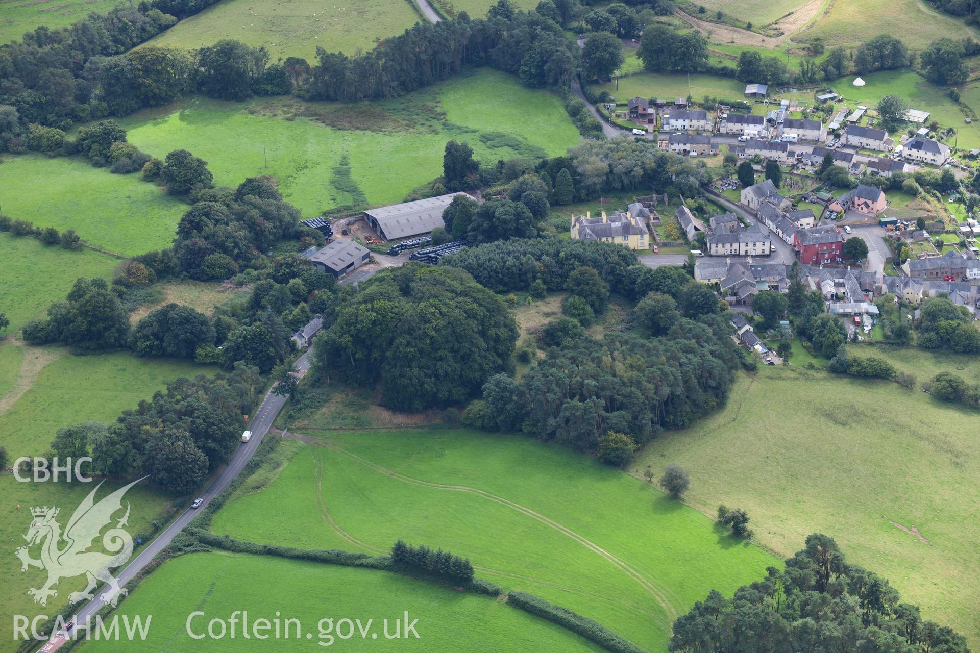Trecastle motte and bailey