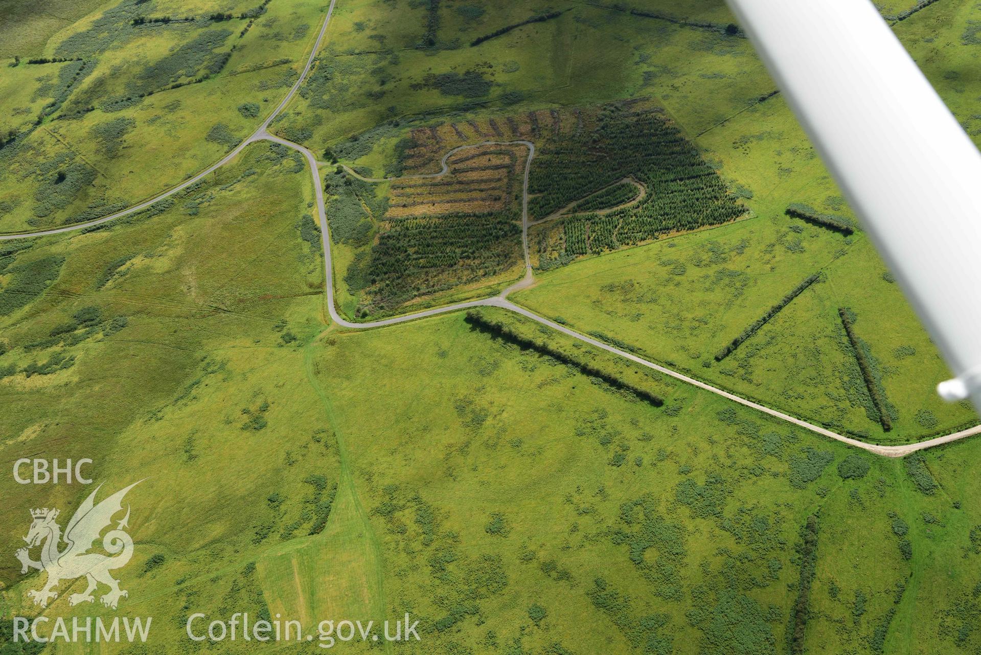 Gardiners Hill Roman marching camp, view from N
