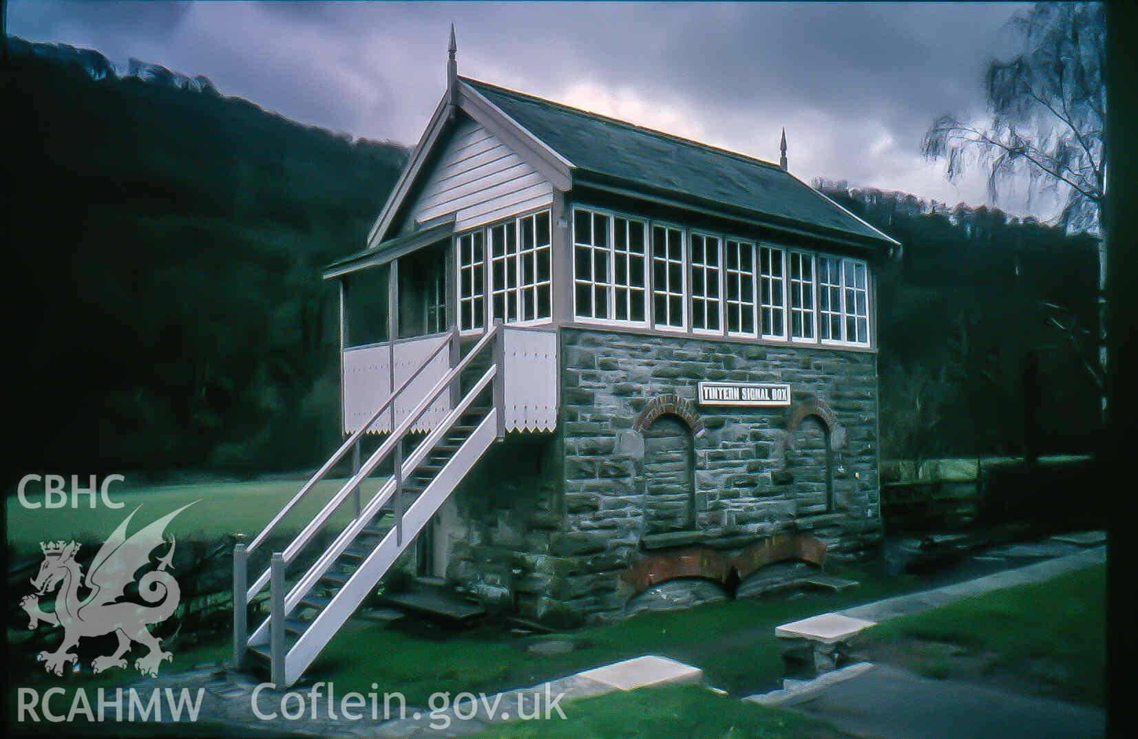 Tintern Railway Station Signalbox (Slide ID: SRHNPRN420827S21)
