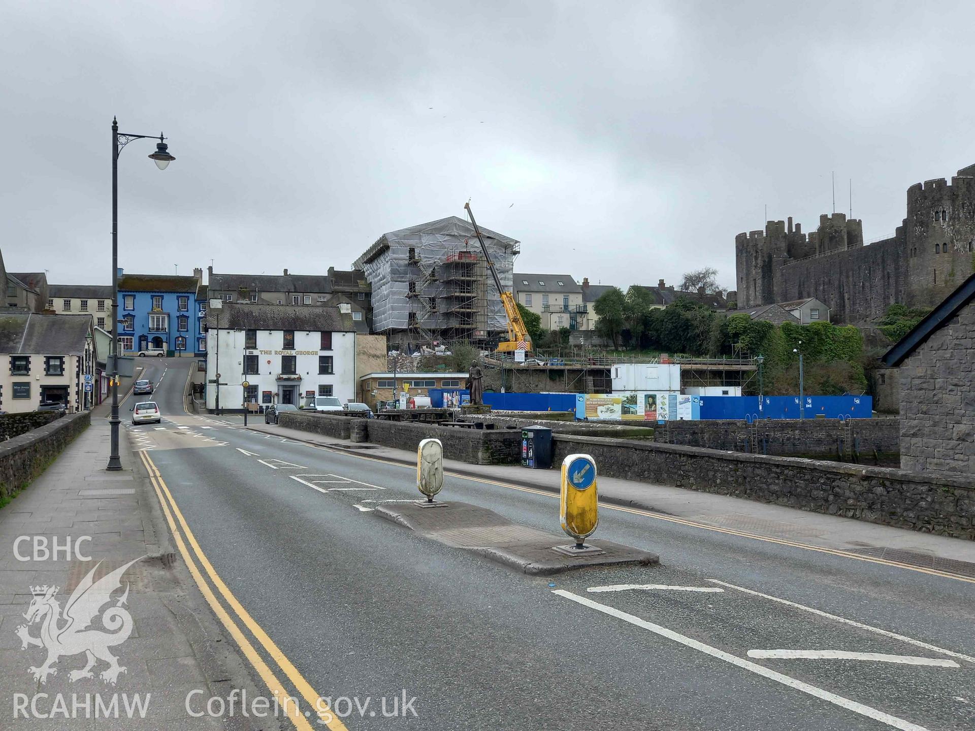 Photograph from a Heritage Impact Assessment for Mill Bridge, Pembroke. Dated 2023. Project: AW3077.