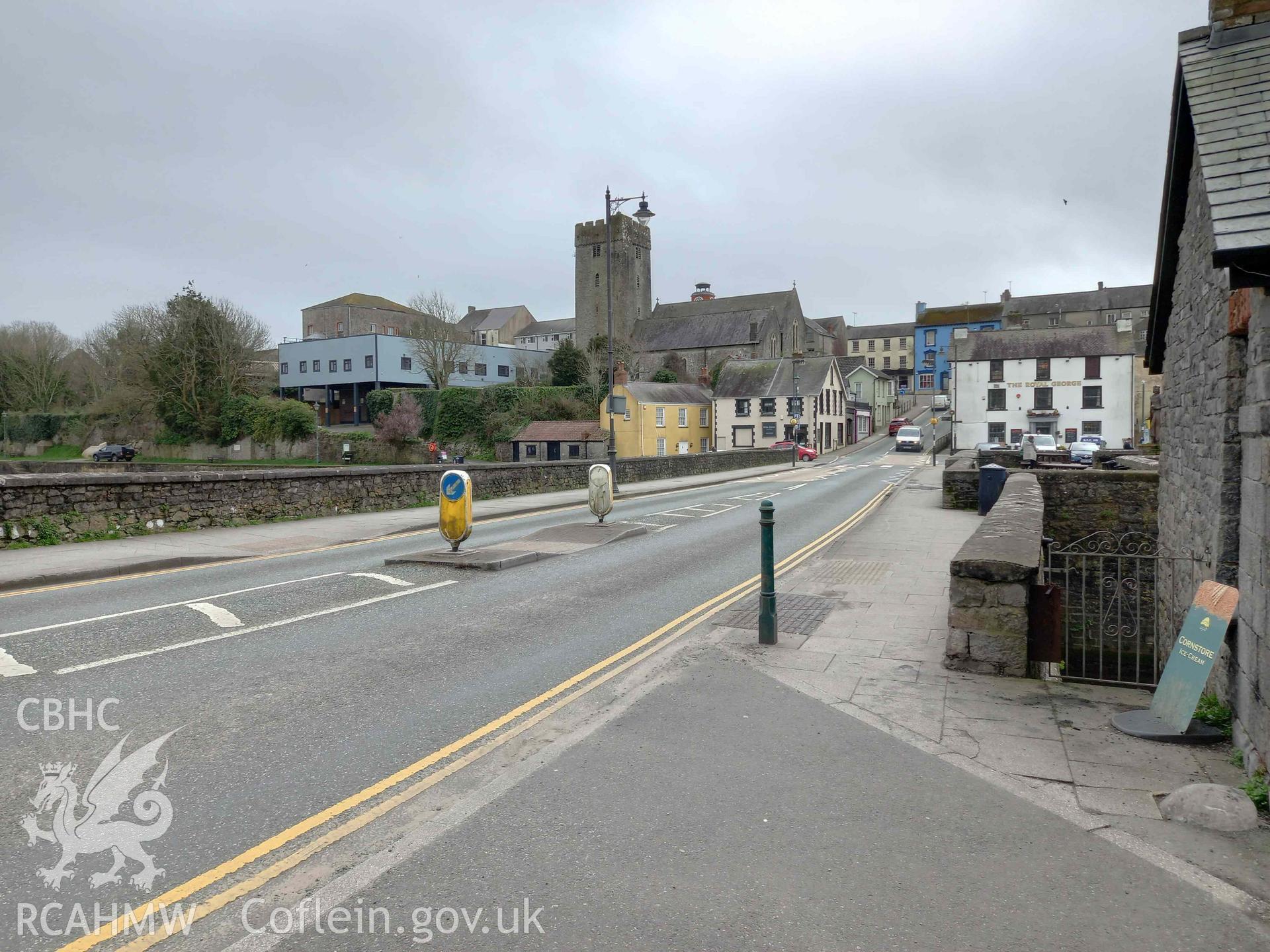 Photograph from a Heritage Impact Assessment for Mill Bridge, Pembroke. Dated 2023. Project: AW3077.