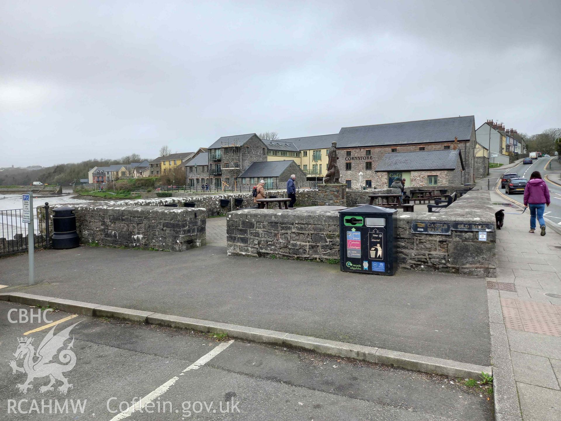 Photograph from a Heritage Impact Assessment for Mill Bridge, Pembroke. Dated 2023. Project: AW3077.