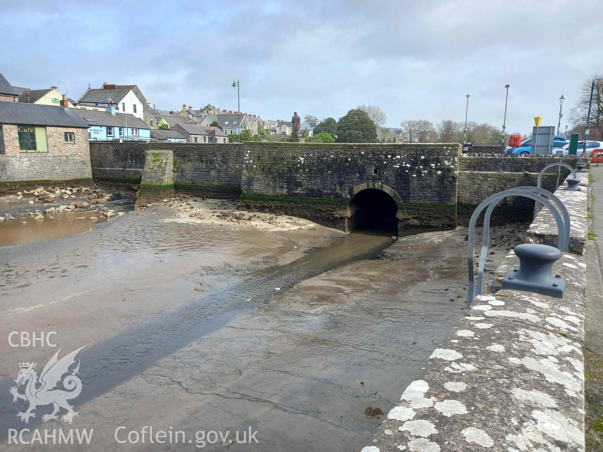 Photograph from a Heritage Impact Assessment for Mill Bridge, Pembroke. Dated 2023. Project: AW3077.