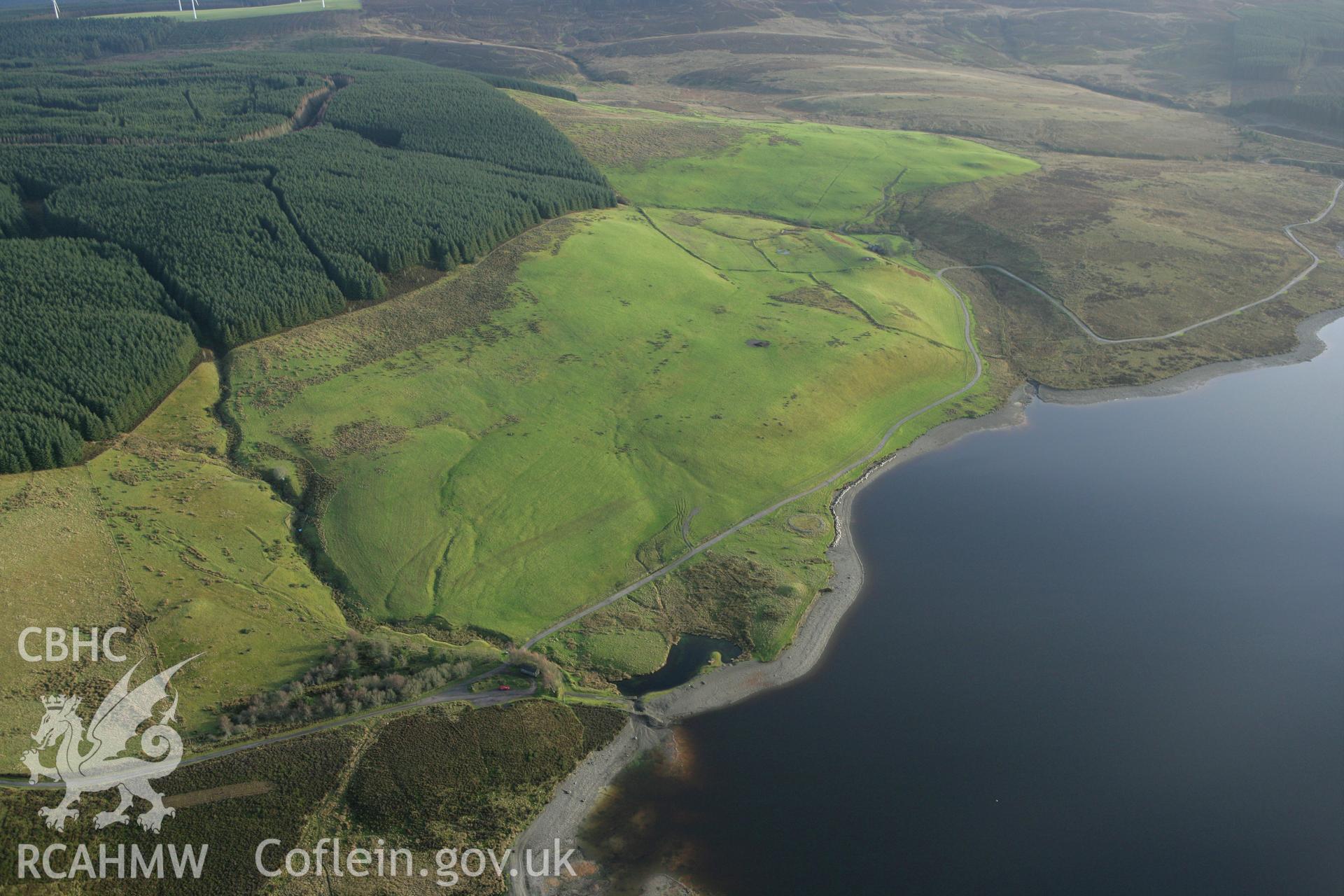 RCAHMW colour oblique aerial photograph of Boncyn Arian (Brenig 45). Taken on 10 December 2009 by Toby Driver