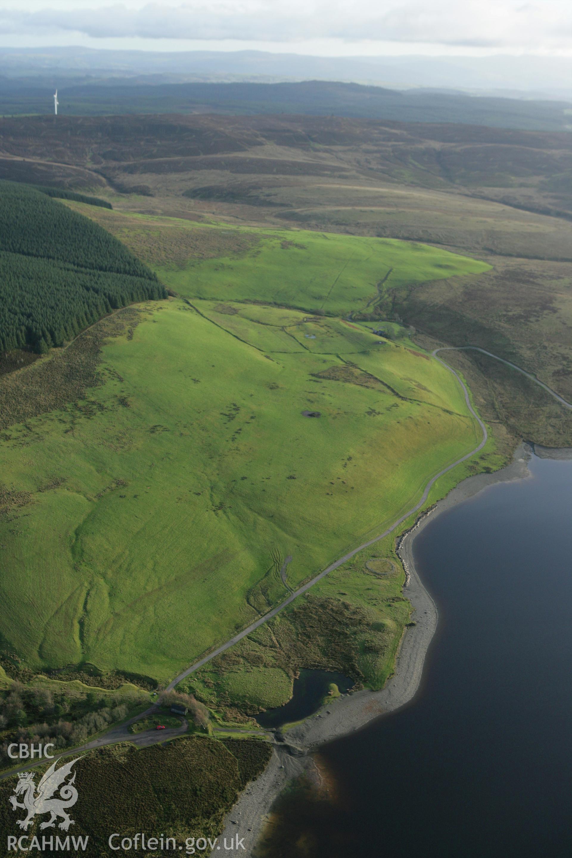 RCAHMW colour oblique aerial photograph of Boncyn Arian (Brenig 45). Taken on 10 December 2009 by Toby Driver