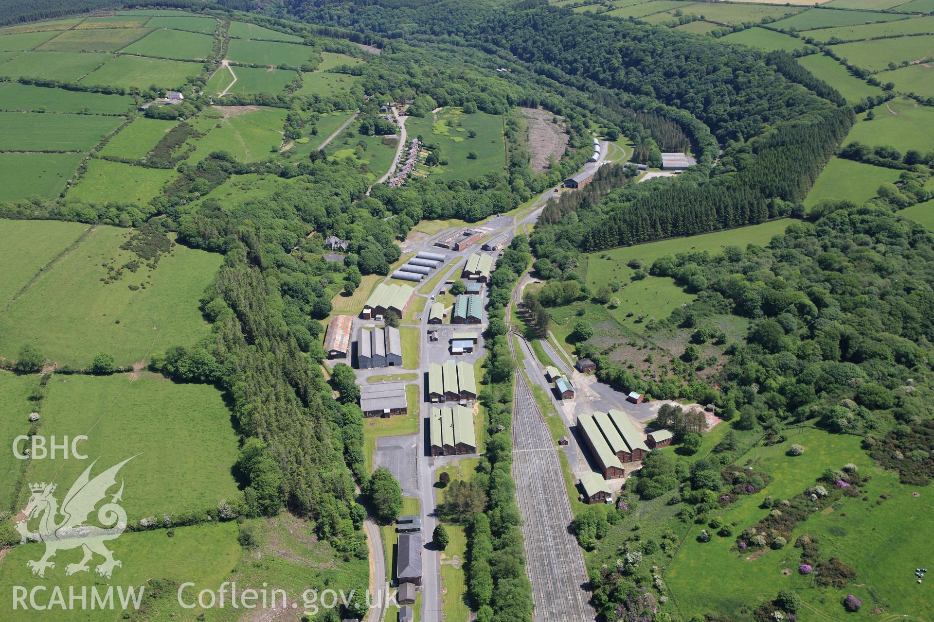 RCAHMW colour oblique aerial photograph of Waun Castell, Trecwn. Taken on 01 June 2009 by Toby Driver